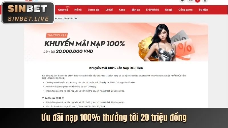Thưởng Nạp Tiền Hàng Ngày tại 33wim Casino